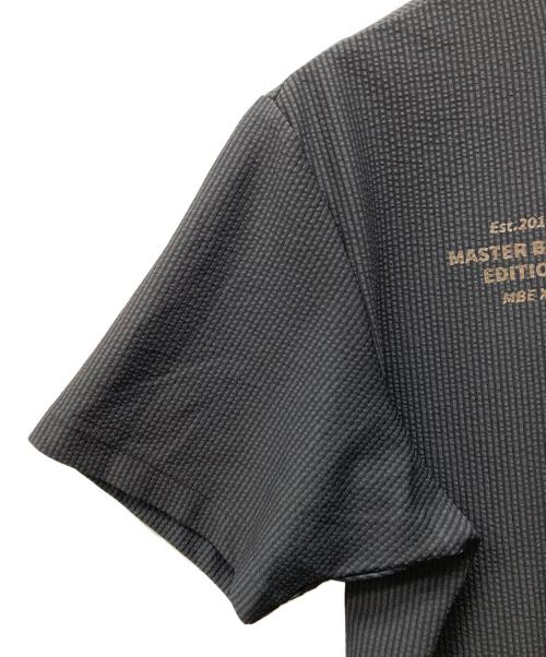 MASTER BUNNY EDITION（マスターバニーエディション）MASTER BUNNY EDITION (マスターバニーエディション) ポロシャツ ブラック サイズ:サイズ7の古着・服飾アイテム