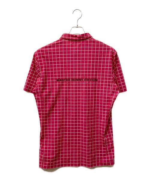 MASTER BUNNY EDITION（マスターバニーエディション）MASTER BUNNY EDITION (マスターバニーエディション) ポロシャツ レッド サイズ:size6の古着・服飾アイテム