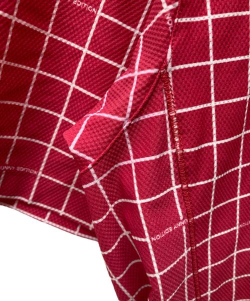 MASTER BUNNY EDITION（マスターバニーエディション）MASTER BUNNY EDITION (マスターバニーエディション) ポロシャツ レッド サイズ:size6の古着・服飾アイテム