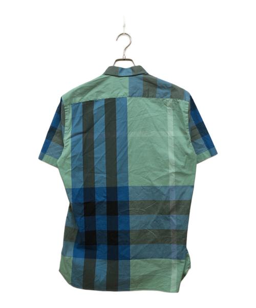 BURBERRY LONDON ENGLAND（バーバリー ロンドン イングランド）BURBERRY LONDON england (バーバリー ロンドン イングランド) ボタンダウンシャツ グリーン サイズ:Mの古着・服飾アイテム