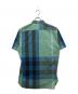 BURBERRY LONDON england (バーバリー ロンドン イングランド) ボタンダウンシャツ グリーン サイズ:M：12000円