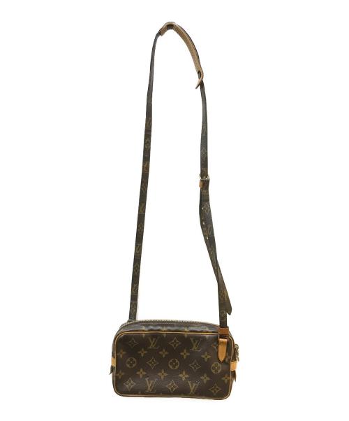 LOUIS VUITTON（ルイ ヴィトン）LOUIS VUITTON (ルイ ヴィトン) ショルダーポーチ ブラウンの古着・服飾アイテム