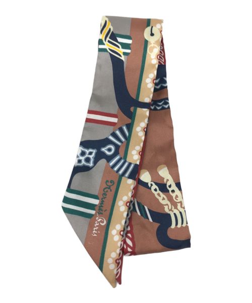 HERMES（エルメス）HERMES (エルメス) ツイリー ブラウンの古着・服飾アイテム