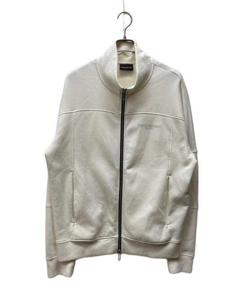 EMPORIO ARMANI（エンポリオアルマーニ）EMPORIO ARMANI (エンポリオアルマーニ) トラックジャケット ベージュ サイズ:XLの古着・服飾アイテム