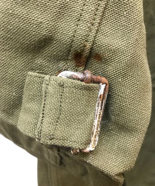 French Army（フランス軍）French Army (フランス軍) Ｍ35モーターサイクルコート グリーン サイズ:6の古着・服飾アイテム