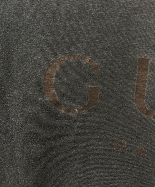 GUCCI（グッチ）GUCCI (グッチ) ロゴプリントＴシャツ ネイビー サイズ:記載なしの古着・服飾アイテム