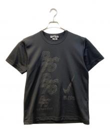 BLACK COMME des GARCONS×NIKE（ブラックコムデギャルソン×ナイキ）の古着「プリントTシャツ」｜ブラック