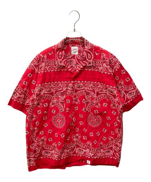 BEDWIN &THE HEARTBREAKERS（ベドウィンアンドザ ハートブレイカーズ）BEDWIN &THE HEARTBREAKERS (ベドウィンアンドザ ハートブレイカーズ) オープンカラーシャツ レッド サイズ:記載なしの古着・服飾アイテム