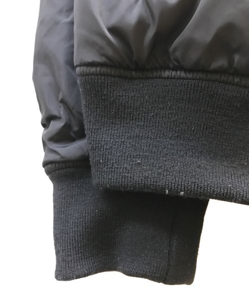 VERSACE（ヴェルサーチェ）VERSACE (ヴェルサーチ) リバーシブル中綿ジャケット ブラック サイズ:50の古着・服飾アイテム