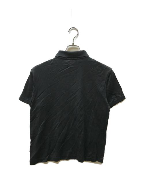 BALENCIAGA（バレンシアガ）BALENCIAGA (バレンシアガ) オールドロゴ刺繍ポロシャツ ブラック サイズ:Lの古着・服飾アイテム