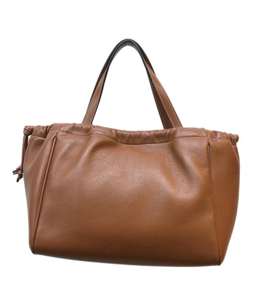 CELINE（セリーヌ）CELINE (セリーヌ) 	スモールカバ ドローストリング キュイル トリオンフ ブラウンの古着・服飾アイテム