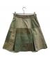 VALENTINO (ヴァレンティノ) パッチワークプリーツスカート カーキ サイズ:40：10000円