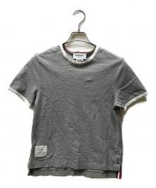 Thom Browne（トムブラウン）の古着「RWB ストライプ Tシャツ」｜レッド