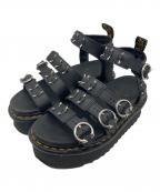 Dr.Martensドクターマーチン）の古着「ボディピアス ストラップ サンダル」｜ブラック