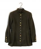 CHANELシャネル）の古着「ヴィンテージグリポアボタンジャケット」｜オリーブ