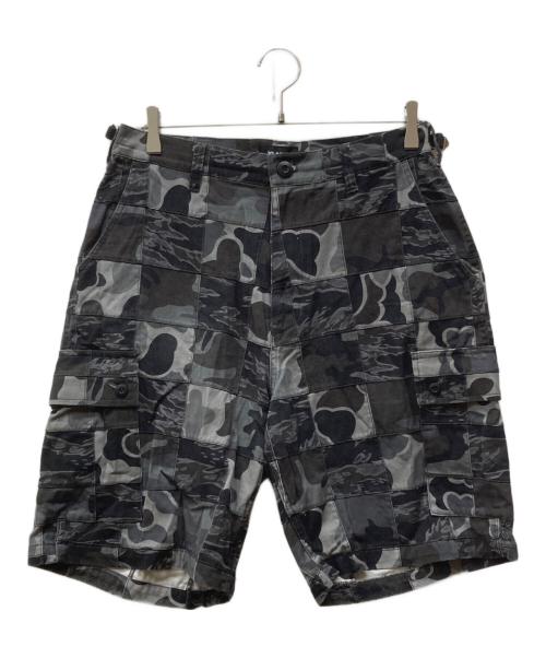 X-LARGE（エクストララージ）X-LARGE (エクストララージ) ハーフパンツ ブラック サイズ:SIZE 81cm (W32)の古着・服飾アイテム