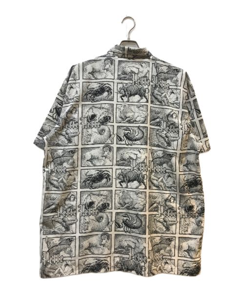 pellepelle（ペレペレ）pellepelle (ペレペレ) 総柄シャツ ホワイト サイズ:XLの古着・服飾アイテム