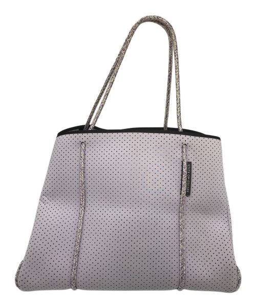 STATE OF ESCAPE（ステイトオブエスケープ）STATE OF ESCAPE (ステイトオブエスケープ) メッシュトートバッグ パープルの古着・服飾アイテム