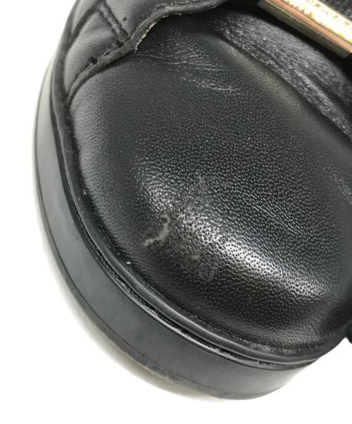 JIMMY CHOO（ジミーチュウ）JIMMY CHOO (ジミーチュウ) ローカットスニーカー ブラック サイズ:23㎝の古着・服飾アイテム