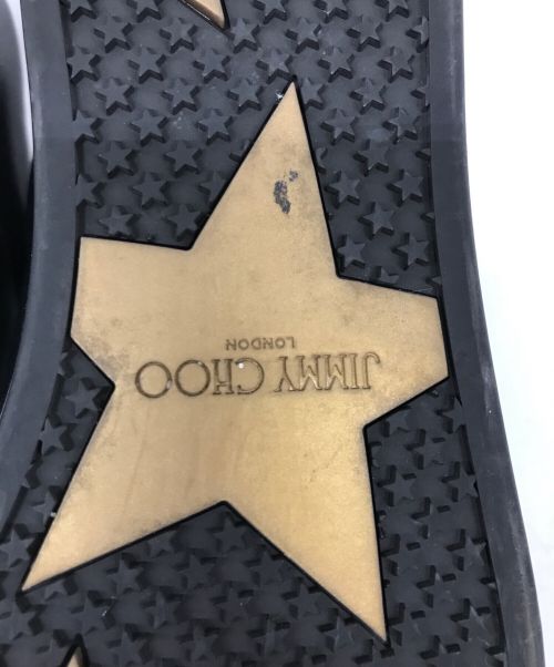 JIMMY CHOO（ジミーチュウ）JIMMY CHOO (ジミーチュウ) ローカットスニーカー ブラック サイズ:23㎝の古着・服飾アイテム
