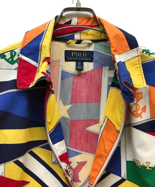 POLO RALPH LAUREN（ポロ・ラルフローレン）POLO RALPH LAUREN (ポロ・ラルフローレン) Bayport Windbreaker Jacket RLYC マルチカラー サイズ:XSの古着・服飾アイテム