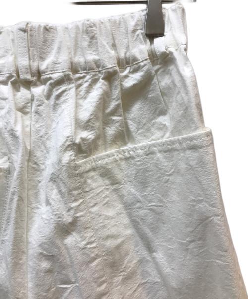 miho umezawa（ミホ ウメザワ）miho umezawa (ミホ ウメザワ) コクーンパンツ ホワイト サイズ:TALLの古着・服飾アイテム