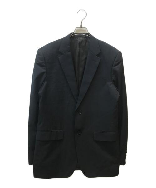 ARMANI COLLEZIONI（アルマーニ コレツィオーニ）ARMANI COLLEZIONI (アルマーニ コレツィオーニ) 2Bストライプセットアップスーツ ネイビー サイズ:50の古着・服飾アイテム