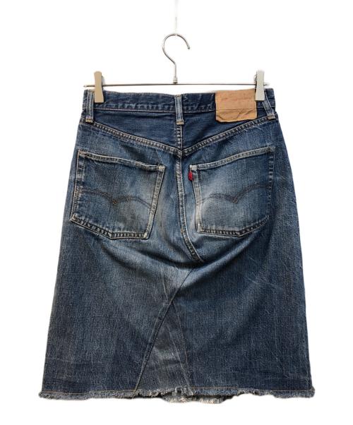 LEVI'S（リーバイス）LEVI'S (リーバイス) リメイクデニムスカート インディゴ サイズ:58㎝の古着・服飾アイテム
