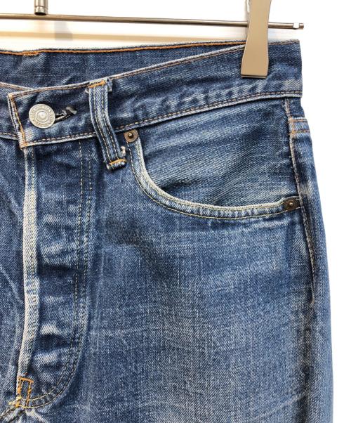 LEVI'S（リーバイス）LEVI'S (リーバイス) リメイクデニムスカート インディゴ サイズ:58㎝の古着・服飾アイテム