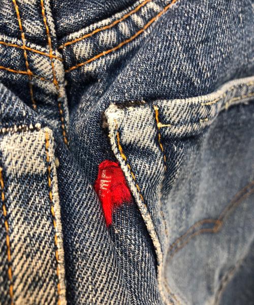 LEVI'S（リーバイス）LEVI'S (リーバイス) リメイクデニムスカート インディゴ サイズ:58㎝の古着・服飾アイテム