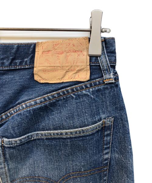 LEVI'S（リーバイス）LEVI'S (リーバイス) リメイクデニムスカート インディゴ サイズ:58㎝の古着・服飾アイテム