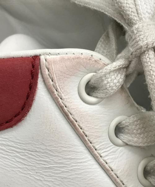 PRADA（プラダ）PRADA (プラダ) ローカットスニーカー レッド サイズ:36.5の古着・服飾アイテム