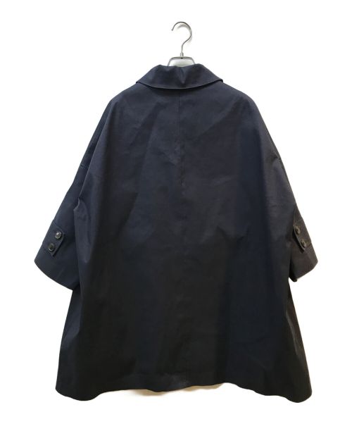MACKINTOSH（マッキントッシュ）MACKINTOSH (マッキントッシュ) HUMBIEゴム引きステンカラーコート ネイビー サイズ:Mの古着・服飾アイテム