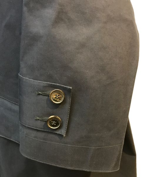 MACKINTOSH（マッキントッシュ）MACKINTOSH (マッキントッシュ) HUMBIEゴム引きステンカラーコート ネイビー サイズ:Mの古着・服飾アイテム