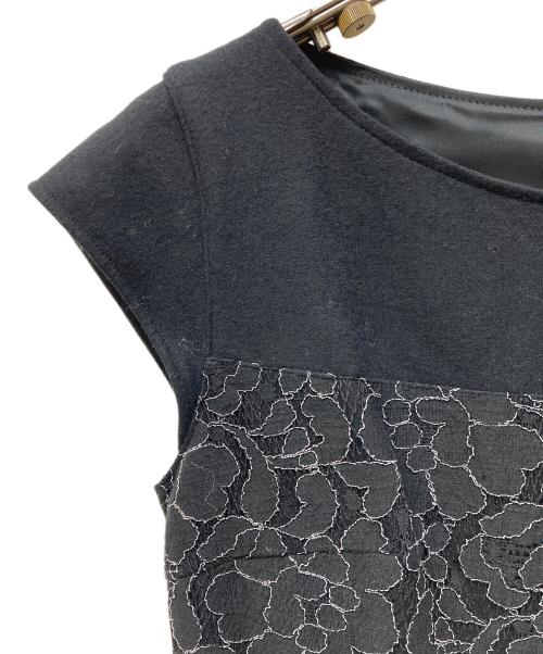 ANAYI（アナイ）ANAYI (アナイ) レースワンピース ブラック サイズ:記載なしの古着・服飾アイテム