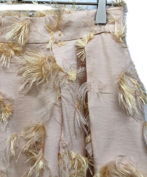 CELFORD（セルフォード）CELFORD (セルフォード) ジャカードフレアスカート ピンク サイズ:Ｓの古着・服飾アイテム