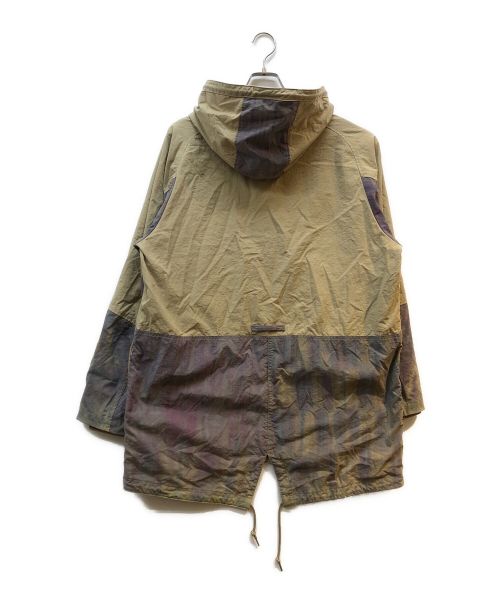 RED EAR（レッドイアー）RED EAR (レッドイアー) オーバーサイズミリタリーコート ブラウン サイズ:Lの古着・服飾アイテム