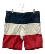 MONCLERモンクレール）の古着「PANTALONE ハーフパンツ」｜トリコロールカラー