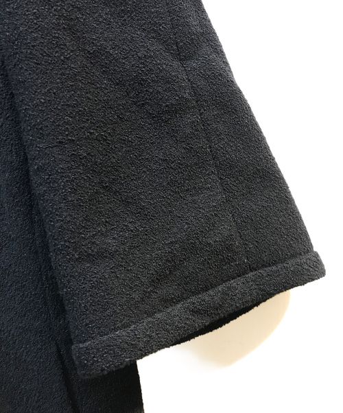 CHANEL（シャネル）CHANEL (シャネル) ココマークボタンウールシルクジャケット ブラック サイズ:46の古着・服飾アイテム