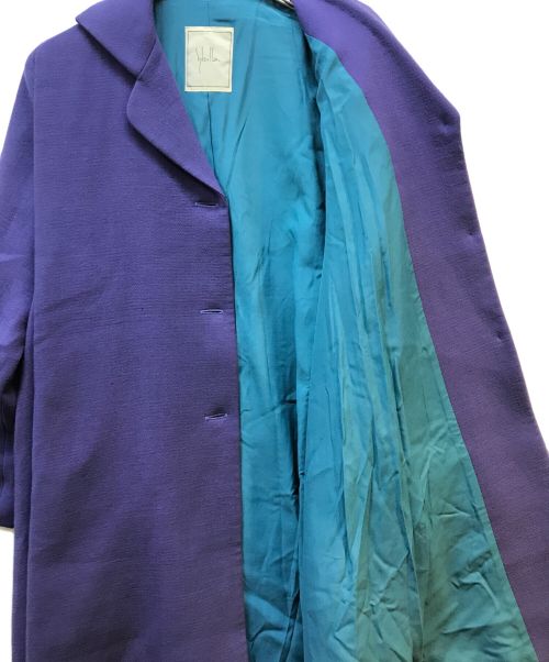 Sybilla（シビラ）Sybilla (シビラ) フレアロングコート パープル サイズ:40の古着・服飾アイテム