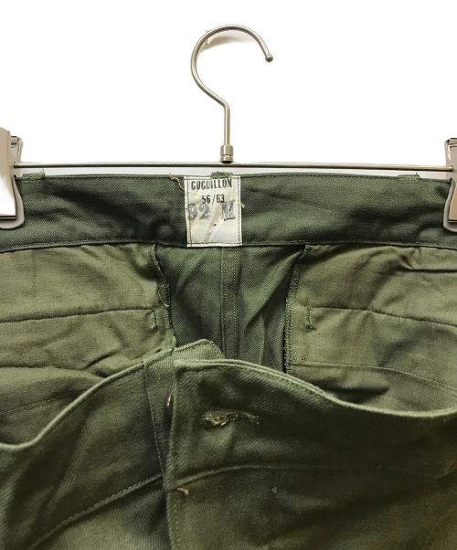 USED（ユーズド）USED (ユーズド) GOGUILLON　M-47フィールドパンツ グリーン サイズ:92Mの古着・服飾アイテム