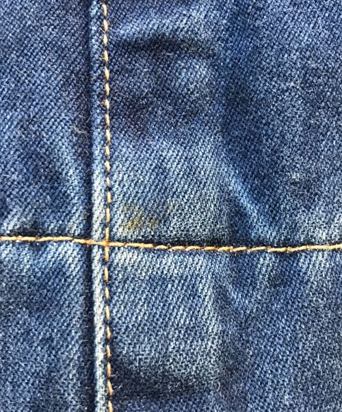 PAPAS（パパス）PAPAS (パパス) デニムジャケット ネイビー サイズ:Mの古着・服飾アイテム