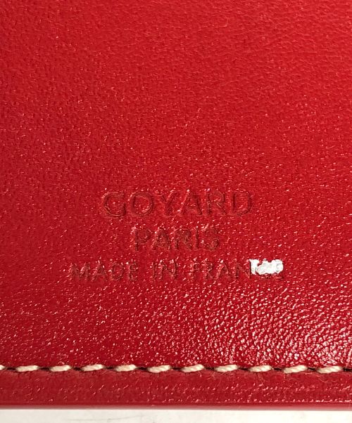 GOYARD（ゴヤール）GOYARD (ゴヤール) 札入れ レッドの古着・服飾アイテム