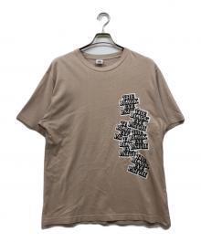 THE BLACK EYE PATCH（ブラックアイパッチ）の古着「ロゴプリントTシャツ」｜ベージュ