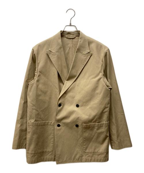 STEVEN ALAN（スティーブンアラン）STEVEN ALAN (スティーブンアラン) DUCK 4B DOUBLE BREASTED JACKET-NARROW ベージュ サイズ:Lの古着・服飾アイテム