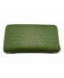 BOTTEGA VENETA (ボッテガベネタ) ラウンドジップ長財布 グリーン：5000円