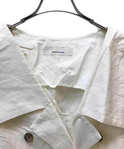 AKIRA NAKA（アキラナカ）AKIRA NAKA (アキラナカ) トレンチシャツ ホワイト サイズ:1の古着・服飾アイテム