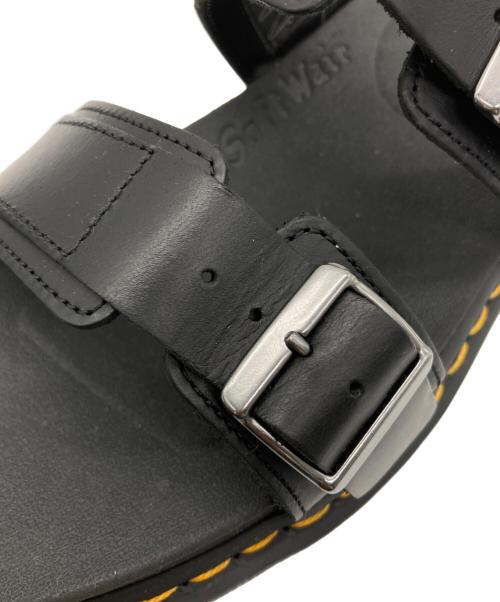 Dr.Martens（ドクターマーチン）Dr.Martens (ドクターマーチン) JOSEF スライド サンダル ブラック サイズ:UK8の古着・服飾アイテム