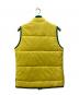ARMANI JEANS (アルマーニジーンズ) 中綿ベスト イエロー サイズ:M：8000円