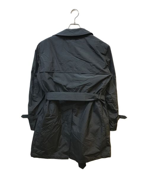 Aquascutum（アクアスキュータム）Aquascutum (アクアスキュータム) 撥水トレンチコート ネイビー サイズ:Mの古着・服飾アイテム